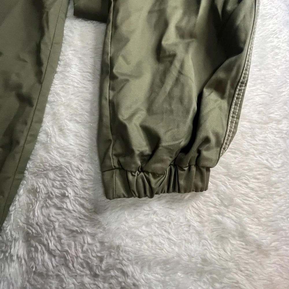 TRUE RELIGION OLIVE/MILITARY BOBBI BAGGY CARGO JOGGERS BIG T PANTS SIZE 26